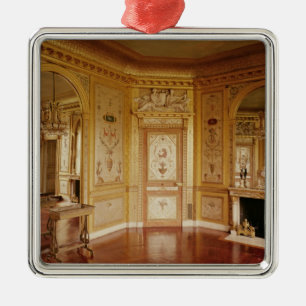 Boudoir von Marie-Antoinette verzierte im Jahre Silbernes Ornament