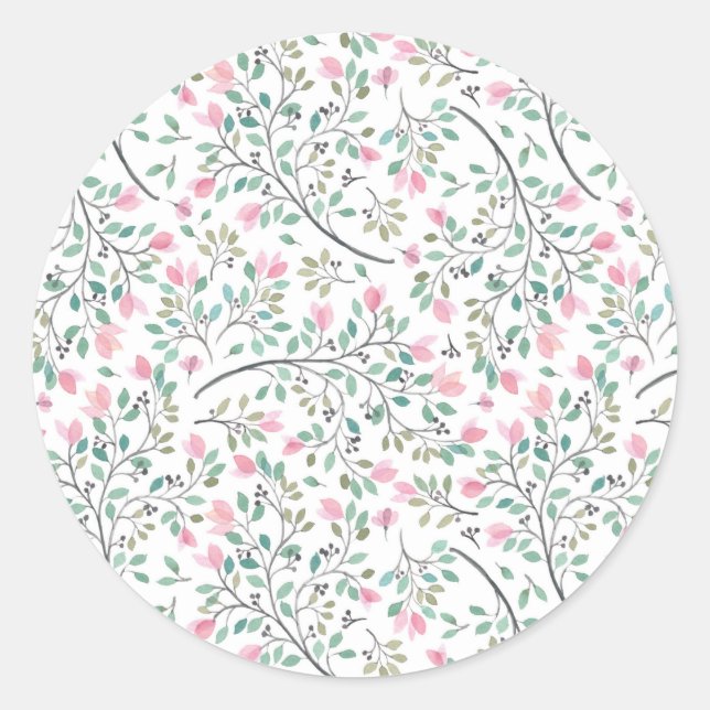 Bougainvillea Annaprashan Sticker (Vorderseite)