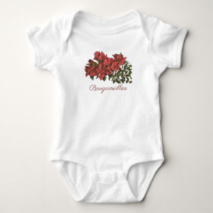 Bougainvillea Baby Bodysuit Strampler