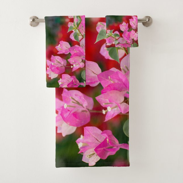 Bougainvillea Blume  Badhandtuch Set (Insitu)