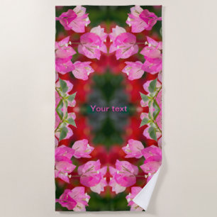 Bougainvillea Blume Strandtuch