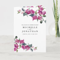 Bougainvillea Burgund Floral Deutsche Hochzeit