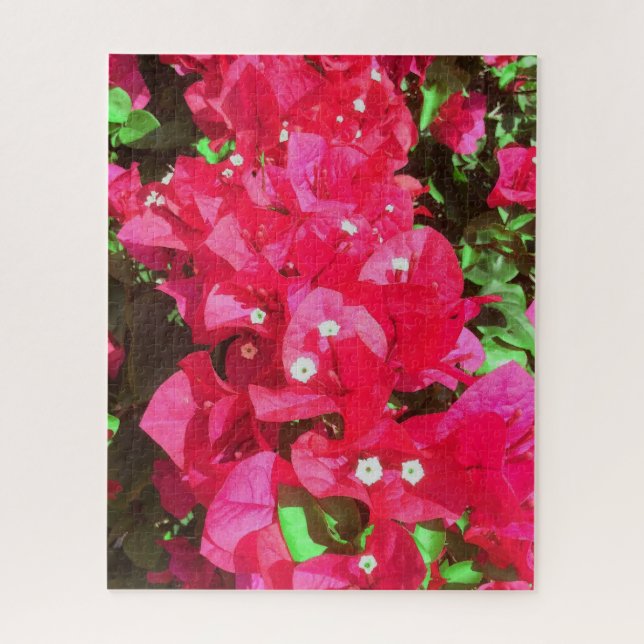 Bougainvillea Cascade Puzzle (Vertikal)
