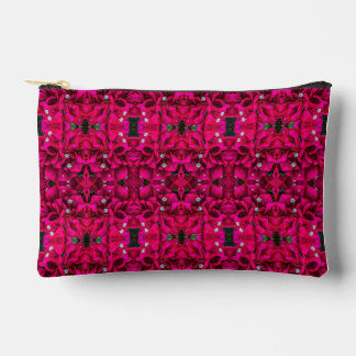 Bougainvillea Deep Pink Accessory Pouch Zubehörtasche