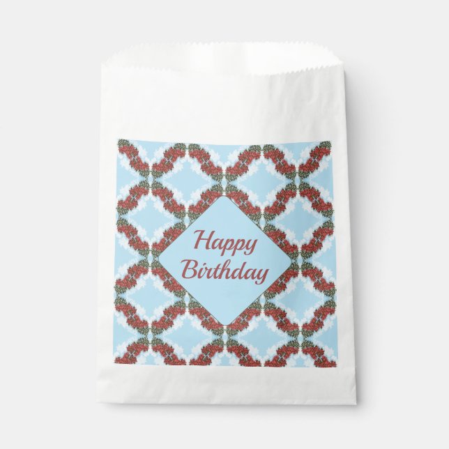 Bougainvillea Favor Bags Geschenktütchen (Vorderseite)