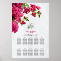 Bougainvillea Griechische Insel Hochzeitskarte