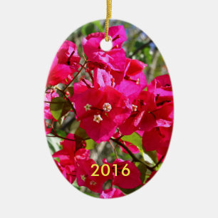 Bougainvillea Keramik Ornament