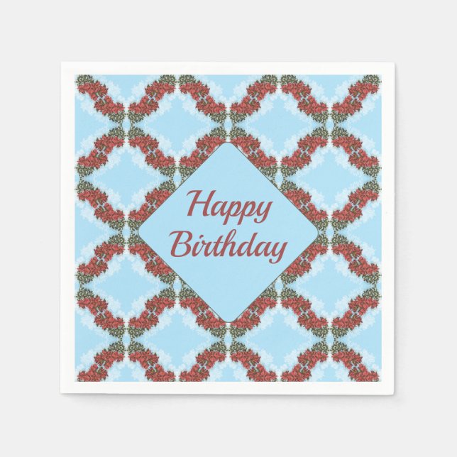 Bougainvillea Paper Napkins Serviette (Vorderseite)