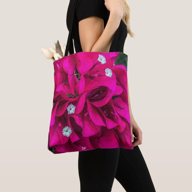 Bougainvillea Spricht Selbst Tragetasche (Von Nahem)