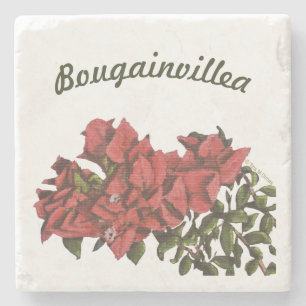 Bougainvillea Stone Untersetzer