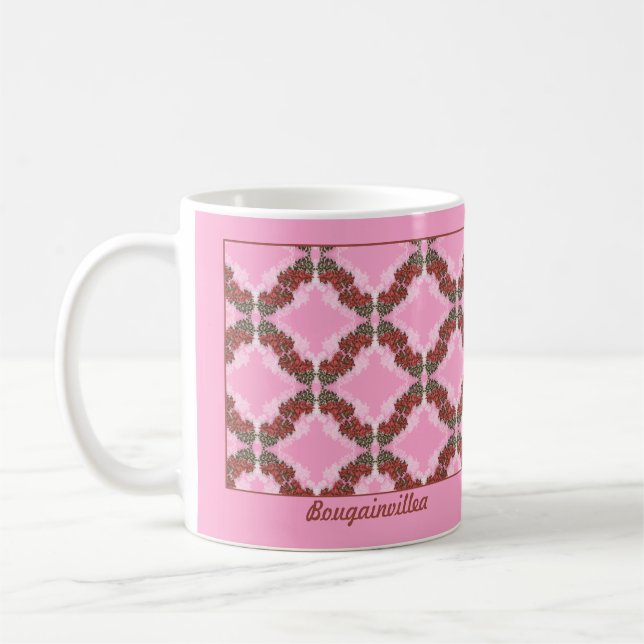 Bougainvillea-Tasse Kaffeetasse (Links)