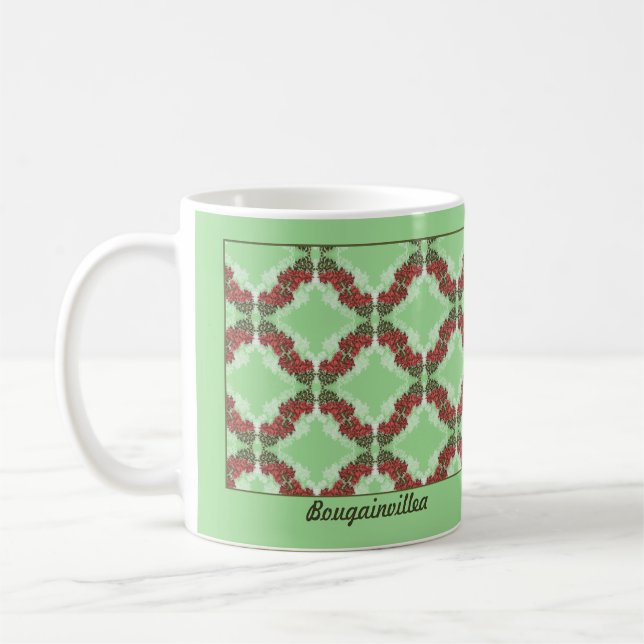 Bougainvillea-Tasse Kaffeetasse (Links)