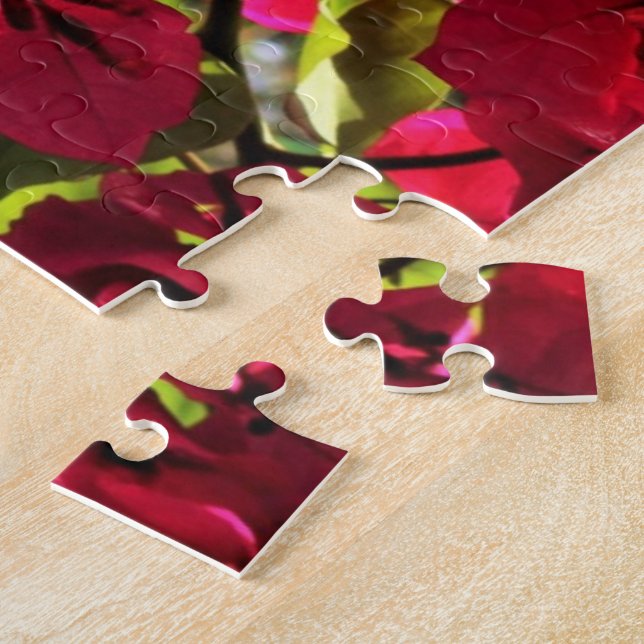 Bougainvillea Tropical Garden Blume Puzzle (Seite)
