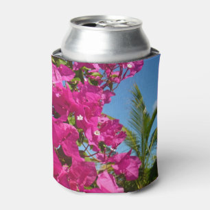 Bougainvillea und Palme Tropische Naturszene Dosenkühler