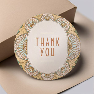 Bougainvillea Vielen Dank Sticker Art Nouveau