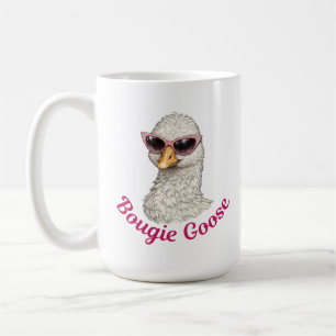 Bougie-Gans - Lustige Glamour-Gans Dumm Kaffeetasse