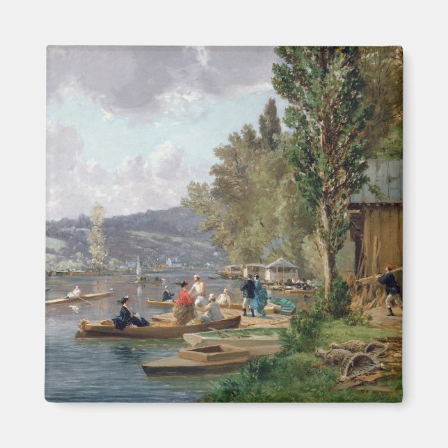 Bougival, 1873 magnet (Vorne)