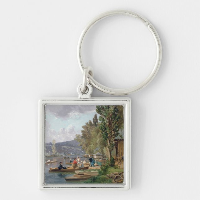 Bougival, 1873 schlüsselanhänger (Vorne)
