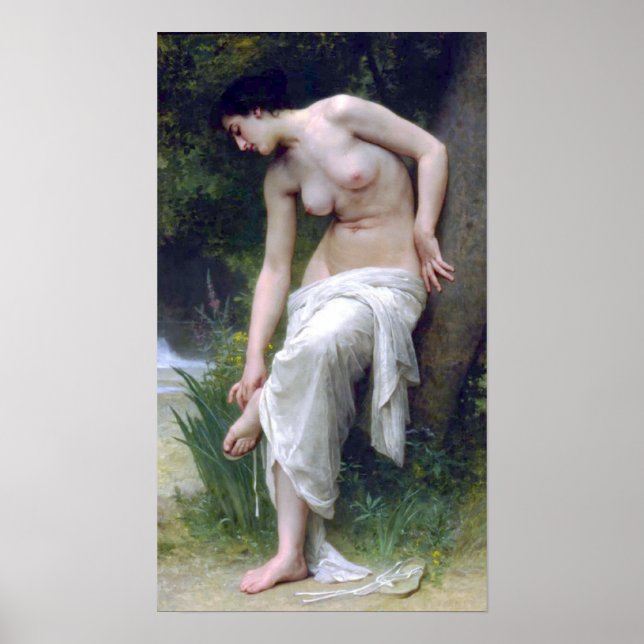 Bouguereau - Apres Le Bain Poster (Vorne)