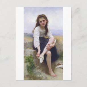 Bouguereau - Avant le Bain Postkarte