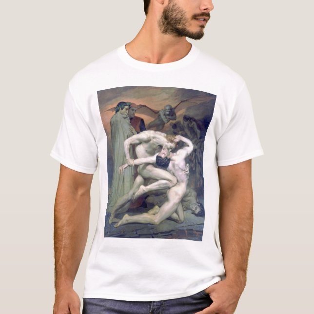 Bouguereau - Dante et Virgile au Enfers T-Shirt (Vorderseite)