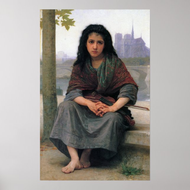 Bouguereau - Das Bohemische Jahr 1890 Poster (Vorne)