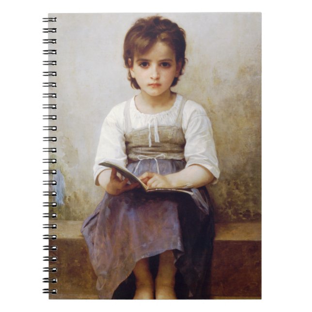 Bouguereau Das harte Lesson-Notebook Notizblock (Vorderseite)
