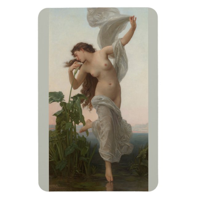 Bouguereau Dawn L’Aurore CC0876 Kühlschrank art Magnet (Vertikal)