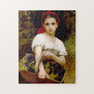 Bouguereau Erntemaschinen-Puzzlespiel Puzzle