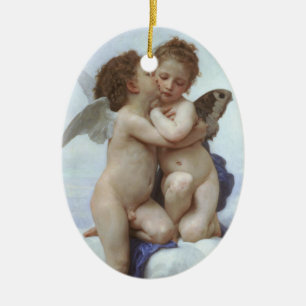 Bouguereau_erster_Kuss Keramikornament