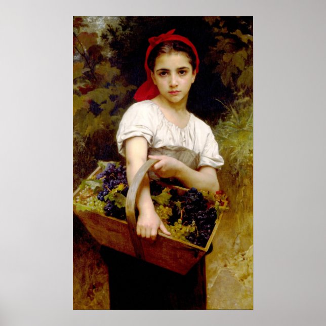Bouguereau Harvester Poster (Vorne)
