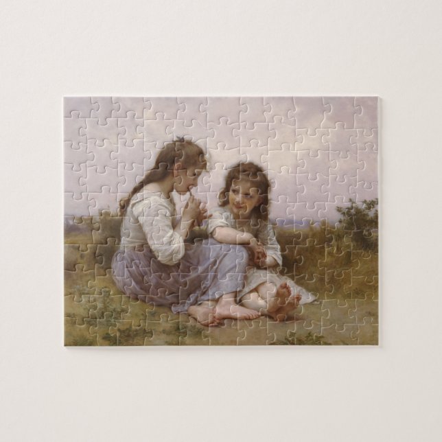 Bouguereau - Idylle Enfantine Puzzle (Horizontal)