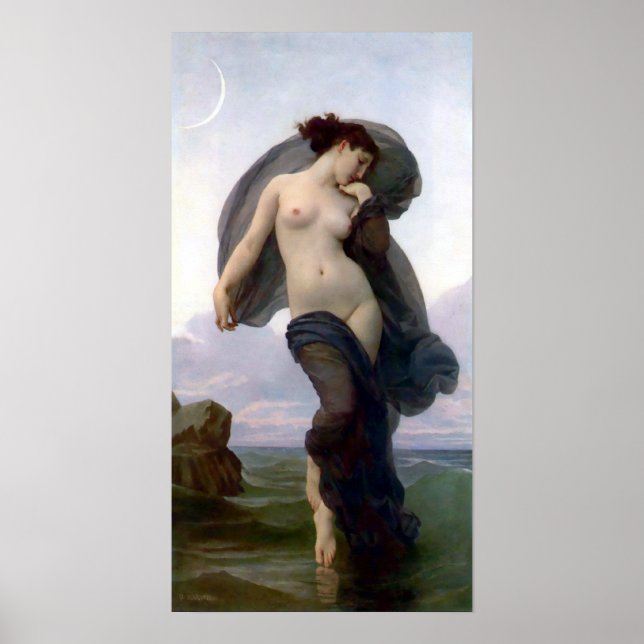 Bouguereau - La Crepuscule Poster (Vorne)