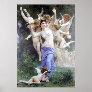 Bouguereau - Le Guepie Poster