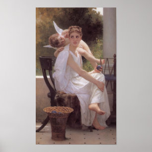 Bouguereau Le Travail Interrompu Poster