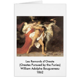 Bouguereau - Les Remords d'Oreste