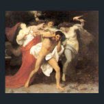 Bouguereau - Les Remords d'Oreste Poster<br><div class="desc">William Adolphe Bouguereau 1862 Meisterwerk,  Les Remords d’Oreste (Die Remorse von Orestes) [Orestes verfolgt von den Furies].</div>