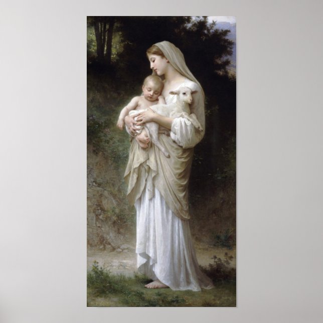 Bouguereau-Linnocence Poster (Vorne)