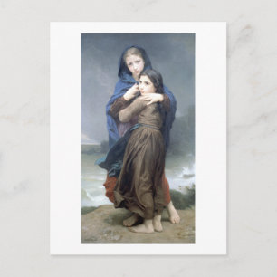 Bouguereau - L'Orage Postkarte