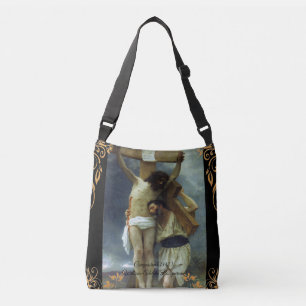 Bouguereau Mitgefühl Christi Tragetaschen Mit Langen Trägern
