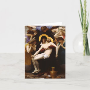 Bouguereau Pieta-Anmerkungs-Karte Karte