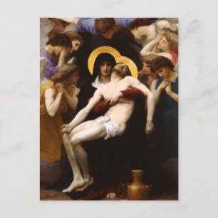 Bouguereau Pieta Postcard Postkarte