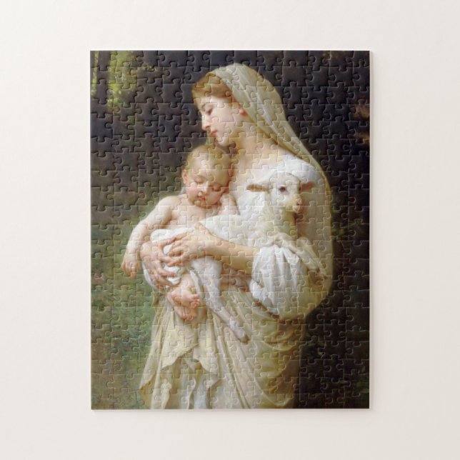 Bouguereau Unschuldspuzzlespiel Puzzle (Vertikal)