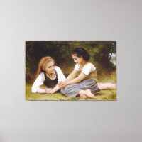 Bouguereau's 1882 The Nut Gatherers Les noisettes