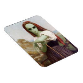 Bouguereaus Alien Shepherdess Magnet