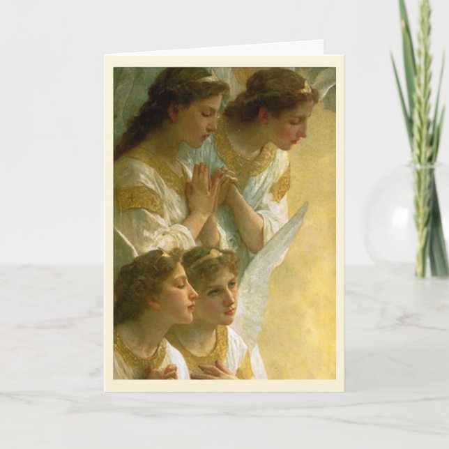Bouguereau's Angels Weihnachten (Vorderseite)