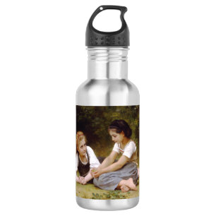 Bouguereaus Die Nusssammlerinnen von 1882 Trinkflasche