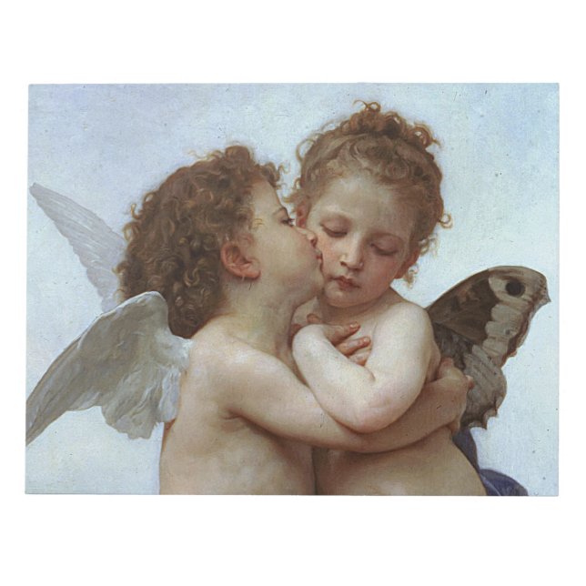 Bouguereau's L'Amour et Psyche, enfants (Cupid) Notizblock (Vorderseite)