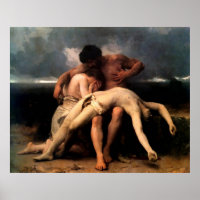 Bouguereau's The First Mourning (Premier Deuil)