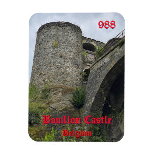 Bouillon Burg in Belgien Magnet